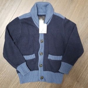 NWT H&M Boys Sweater Cardigan (2-4Y)
